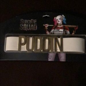 Harley Quinn PUDDIN choker never worn/opened